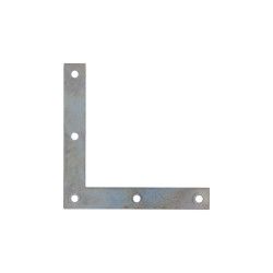 Rohovník 100x100x15mm, 2,0mm pozink, počet 4,5mm dier-5ks Rohovník 100x100x15mm, 2,0mm pozink, počet 4,5mm dier-5ks